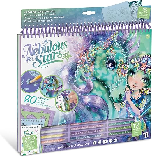 Buy Nebulous Stars Large Creative Sketchbook Water Ariaz & Joyiaz | Yallatoys.com