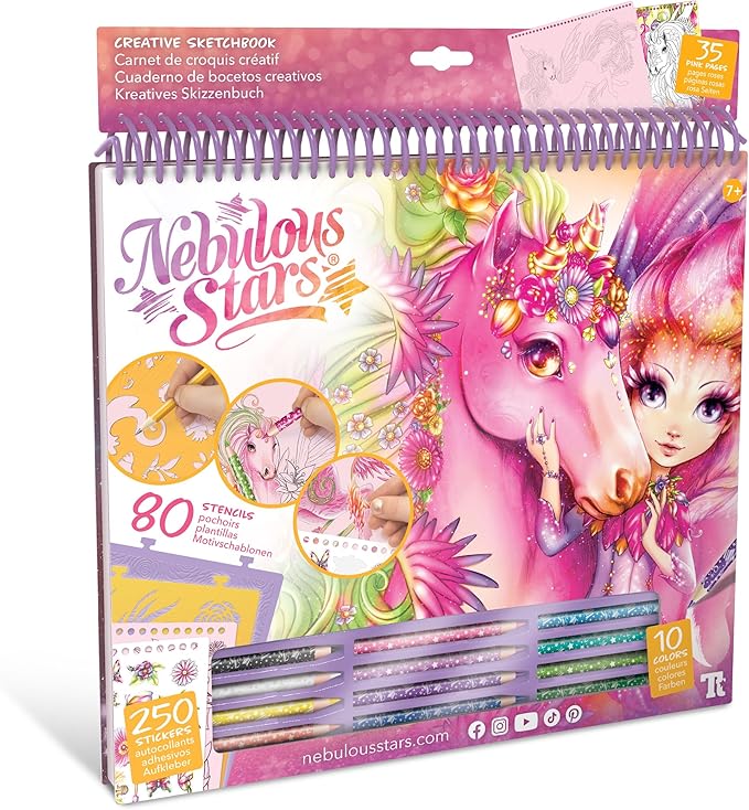 Buy Nebulous Stars Large Creative Sketch Book For Estlilyaz & Viviaz | Yallatoys.com