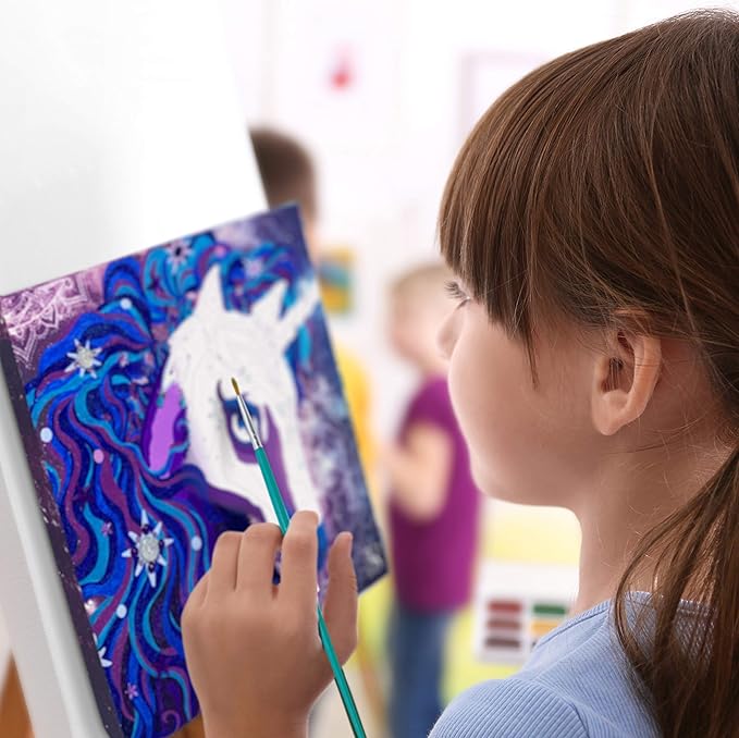 Buy Nebulous Stars Paint By Number on Canvas Nebulia & Horse | Yallatoys.com