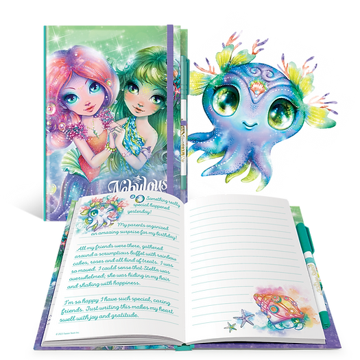 Buy Nebulous Stars Deluxe White Notebook (Sold Separately Subject To Availability) | Yallatoys.com