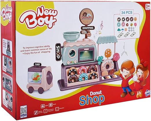 Buy New Boy Donut Shop Playset | Yallatoys.com