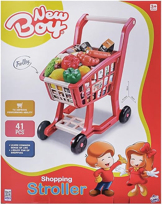 Buy New Boy Shopping Stroller 41pcs | Yallatoys.com