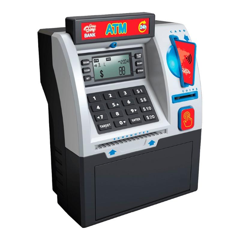 Buy New Boy ATM Savings Machine Black | Yallatoys.com