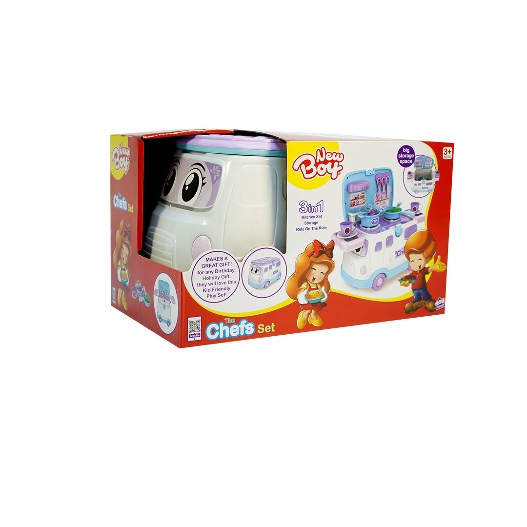 Buy New Boy 3-in-1 The Chef Set | Yallatoys.com