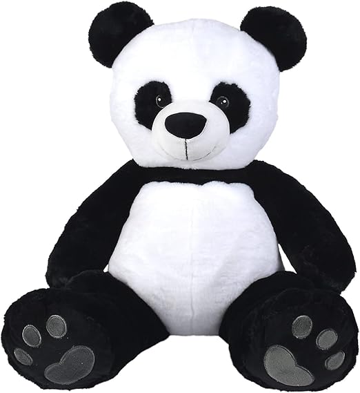Buy Nicotoy Panda Bear Recycled Plush Cuddly Toy 66 cm | Yallatoys.com