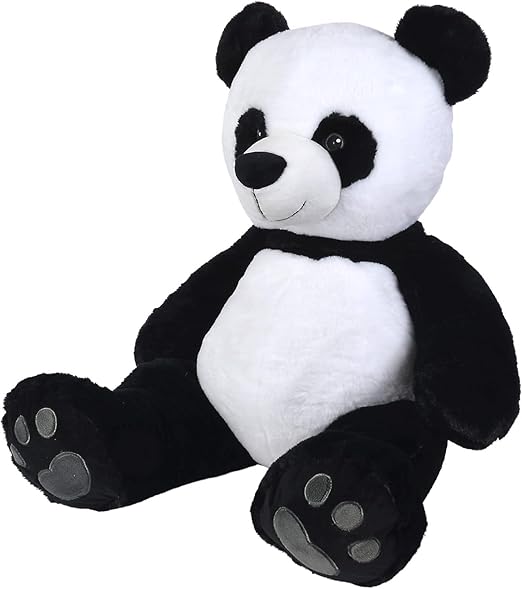 Buy Nicotoy Panda Bear Recycled Plush Cuddly Toy 66 cm | Yallatoys.com