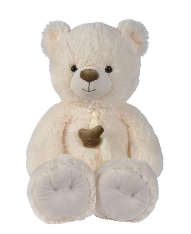 Buy Nicotoy Bear With Ribbon Head Plush Toy Cream 55cm | Yallatoys.com