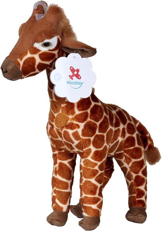 Buy Nicotoy Giraffe Plush Cuddly Toy 40 cm | Yallatoys.com
