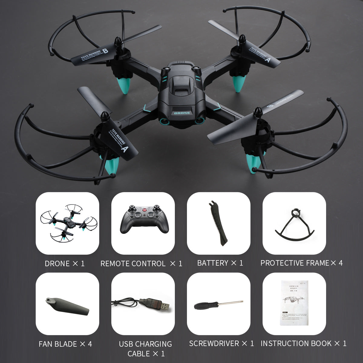 Buy Nekto 3D 360 Degree Air Flip RC Drone | Yallatoys.com