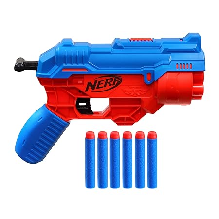 Buy Nerf Alpha Strike Boa RC-6 Blaster with 6-Dart Rotating Drum | Yallatoys.com