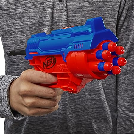 Buy Nerf Alpha Strike Boa RC-6 Blaster with 6-Dart Rotating Drum | Yallatoys.com