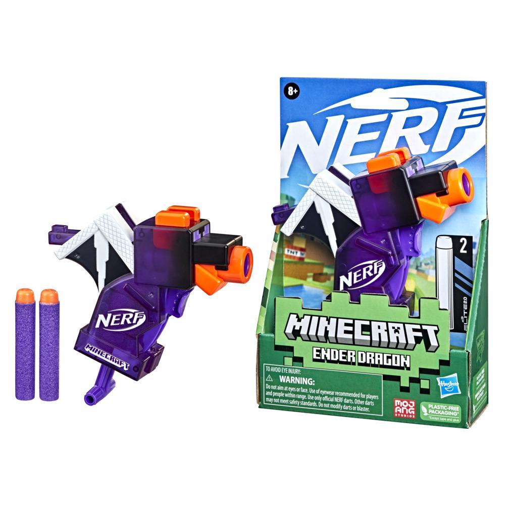 Buy Nerf Micro Shots Minecraft Ender Dragon Mini Blaster | Yallatoys.com