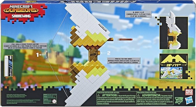 Buy Nerf Minecraft Sabrewing Motorized Blaster Bow | Yallatoys.com