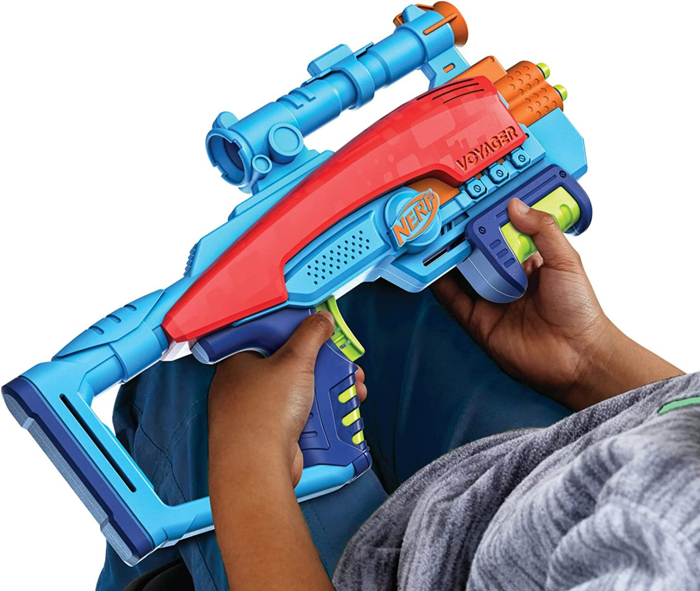 Buy Nerf Elite Junior Voyage Target Set Shooter with 20 Darts | Yallatoys.com