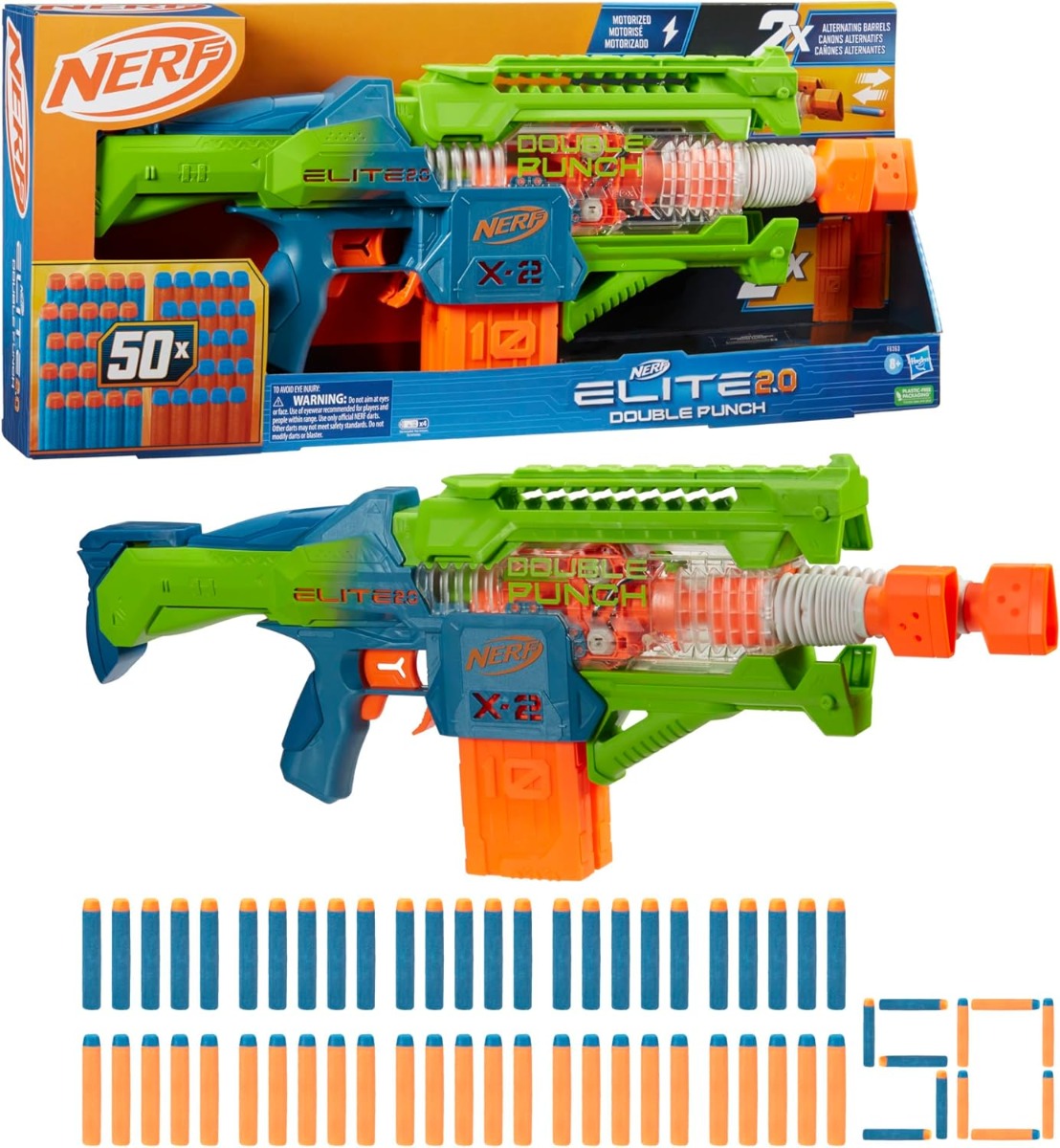 Buy Nerf Ner Elite 2.0 Double Punch | Yallatoys.com