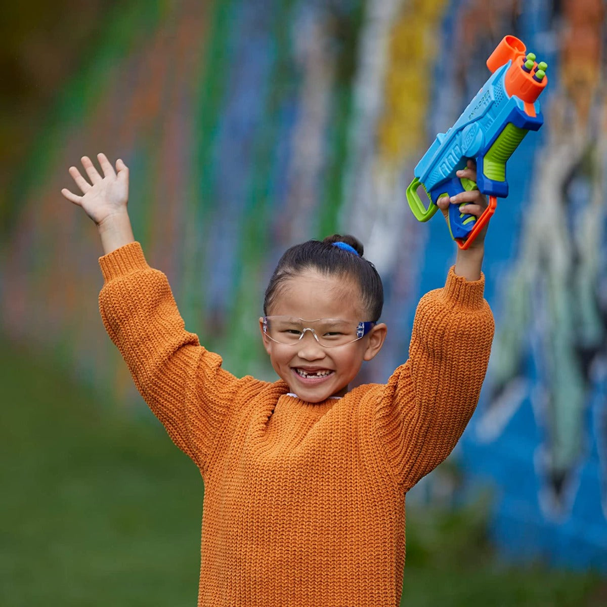 Buy Nerf Elite Junior Explorer Foam Blaster with 8 Darts | Yallatoys.com