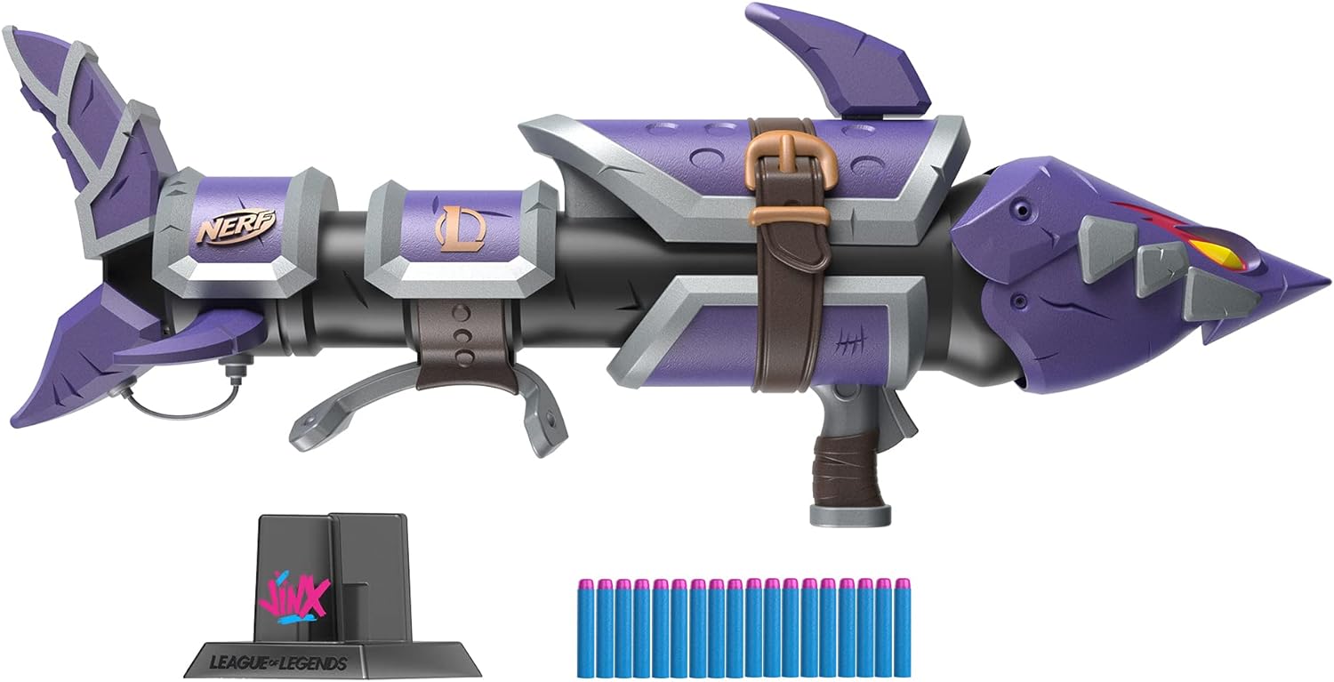 Buy Nerf LMTD League of Legends Jinx Fishbones Blaster | Yallatoys.com