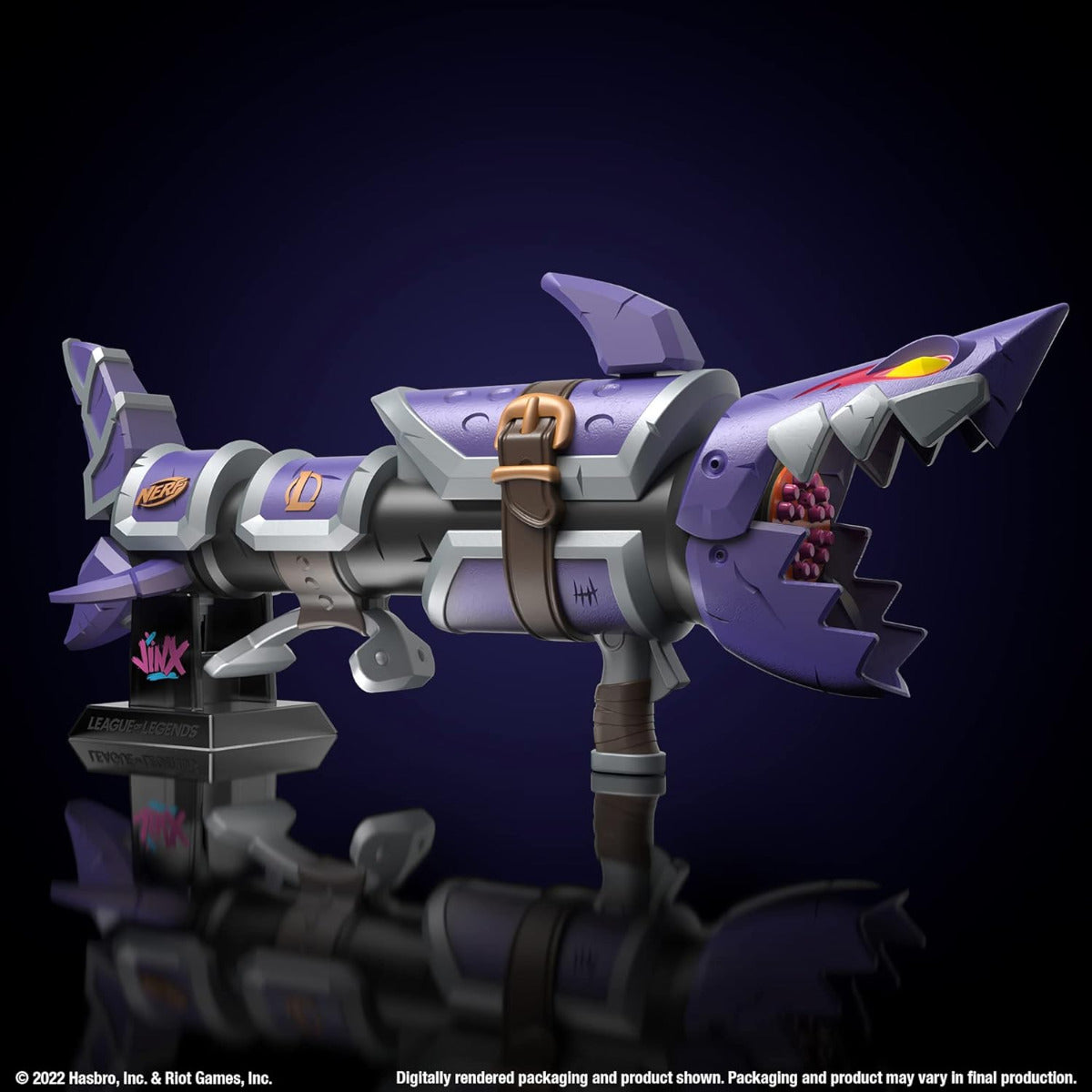Buy Nerf LMTD League of Legends Jinx Fishbones Blaster | Yallatoys.com
