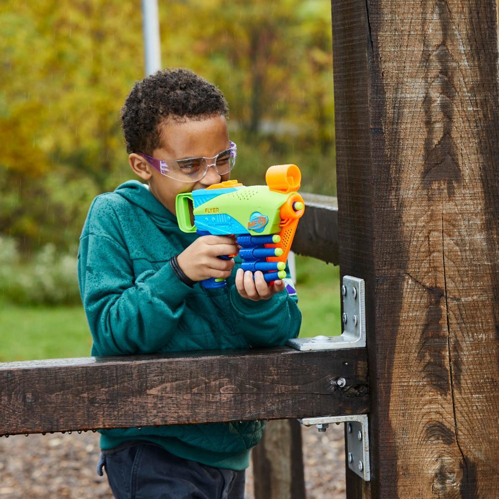 Buy Nerf Elite Junior Flyer Dart Blaster with 5 Darts | Yallatoys.com