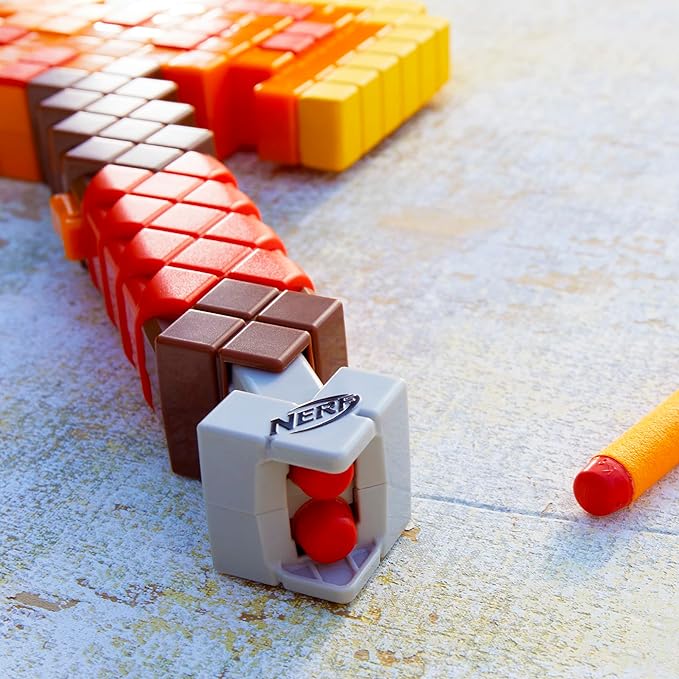 Buy Nerf Minecraft Firebrand Dart Blasting Axe | Yallatoys.com