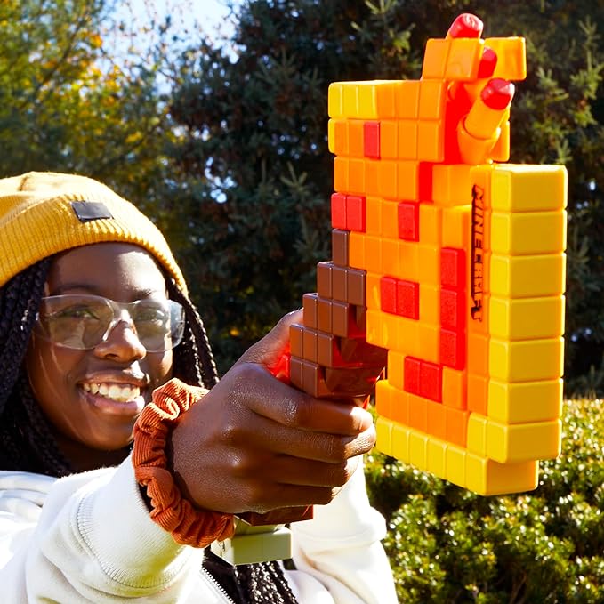 Buy Nerf Minecraft Firebrand Dart Blasting Axe | Yallatoys.com