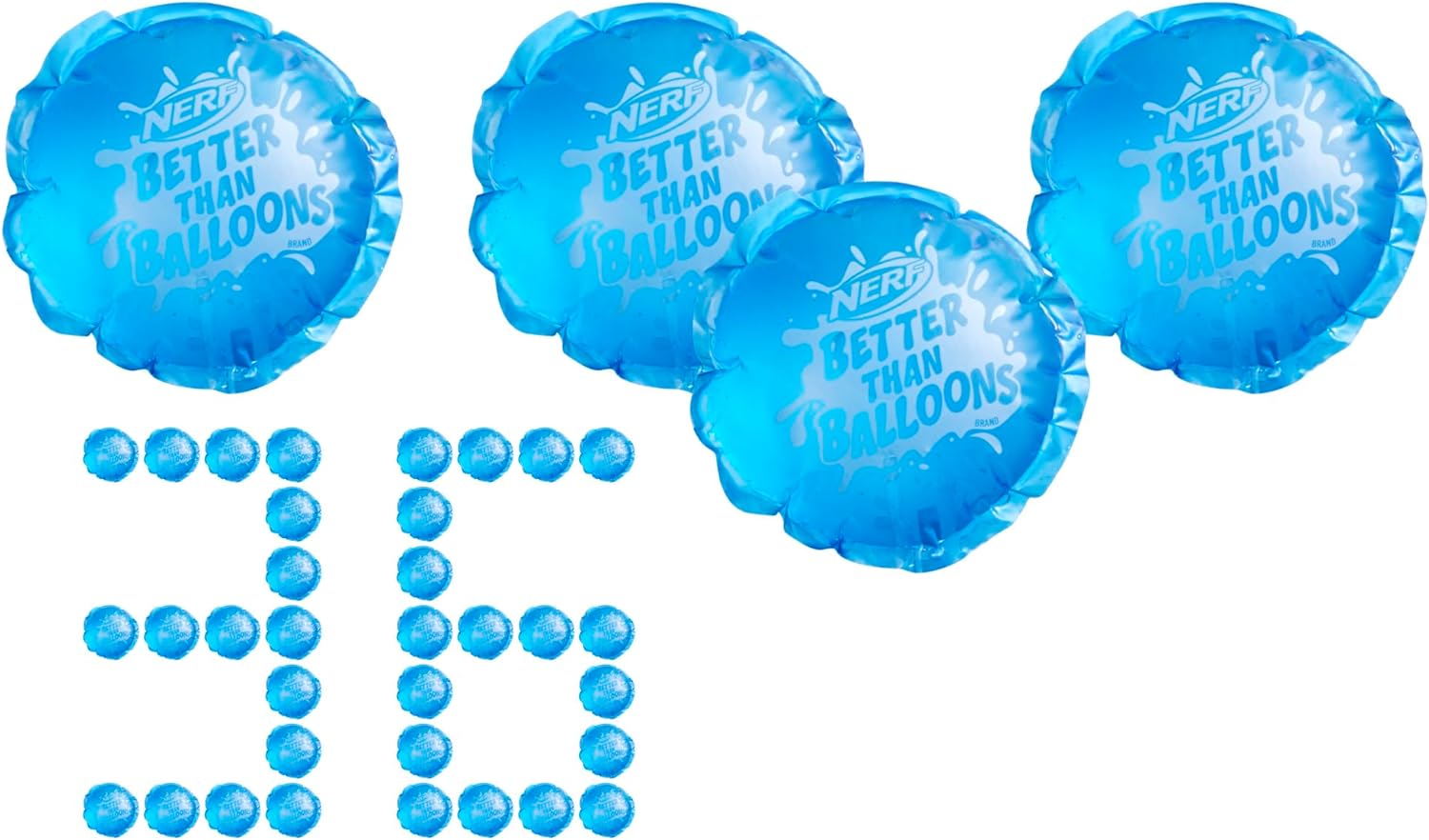 Buy Nerf Better Than Balloons Water Toys 36pods | Yallatoys.com