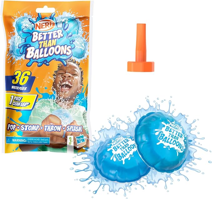 Buy Nerf Better Than Balloons Water Toys 36pods | Yallatoys.com