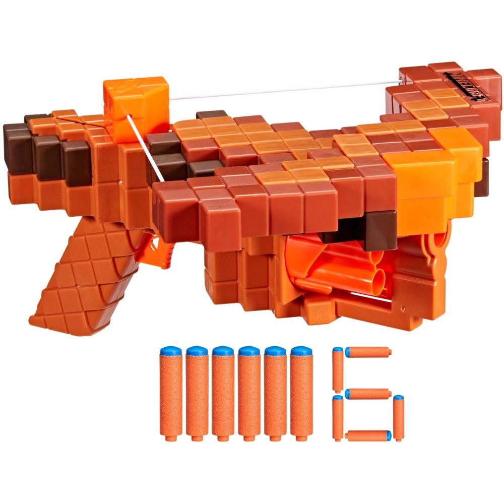 Buy Nerf Minecraft Pillagers Crossbow Launcher & Darts | Yallatoys.com