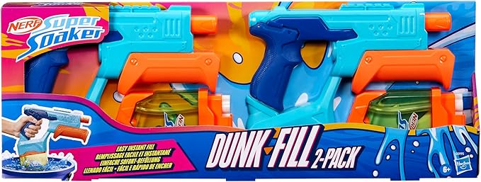 Buy Nerf Super Soaker Dunk Fill 2 Pack | Yallatoys.com