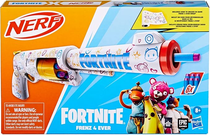Buy Nerf Fortnite Frenz 4 Ever Blaster | Yallatoys.com