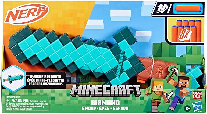 Buy Nerf Minecraft Diamond Sword | Yallatoys.com