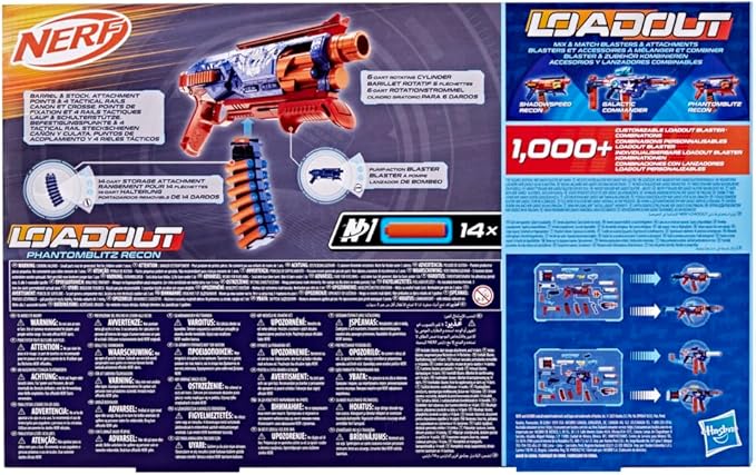 Buy Nerf Loadout Phantomblitz Recon Blaster | Yallatoys.com