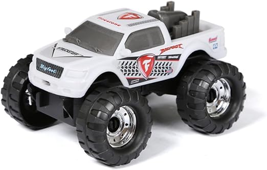 Buy New Bright Big Foot Car Carrier with 4 Trucks Playset | Yallatoys.com