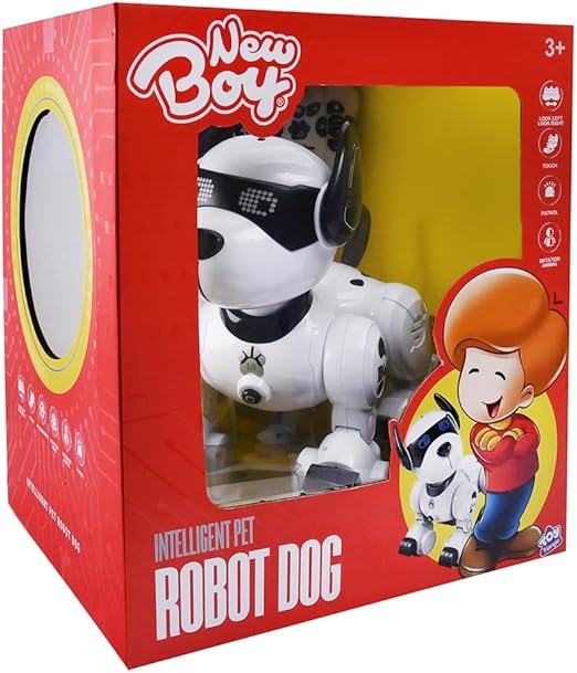 new boy robot dog