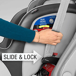 Chicco NextFit Zip Convertible Car Seat - Carbon USA Chicco Yallatoys