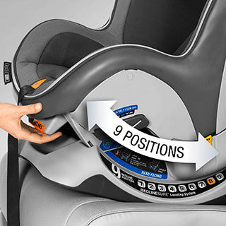 Chicco NextFit Zip Convertible Car Seat - Carbon USA Chicco Yallatoys