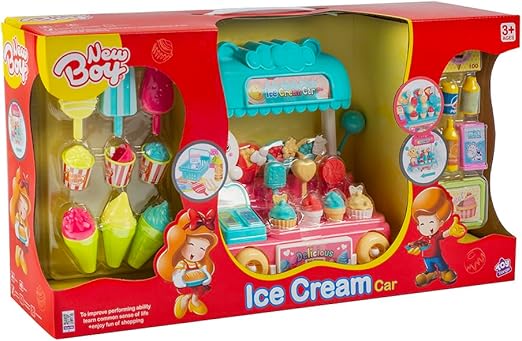 Buy New Girl Ice Cream Car  | Yallatoys.com
