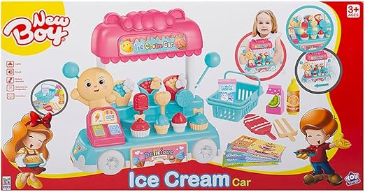 Buy New Girl Ice Cream Car  | Yallatoys.com