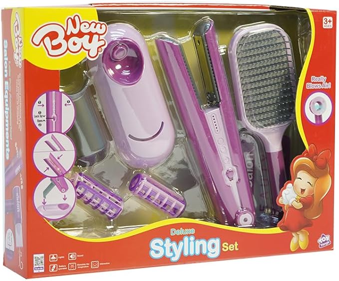 Buy New Girl Deluxe Styling Set Hair Straightener  | Yallatoys.com