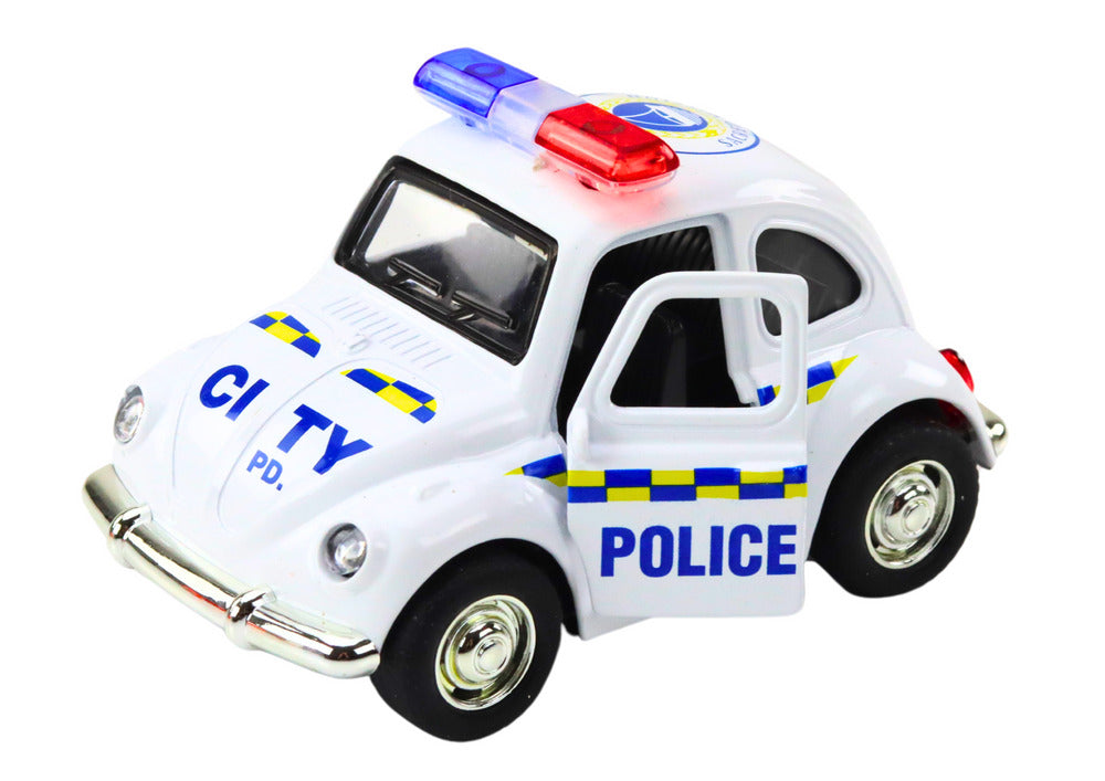 Buy Nitro2Go Classical Car Model Police Vehicle White | Yallatoys.com