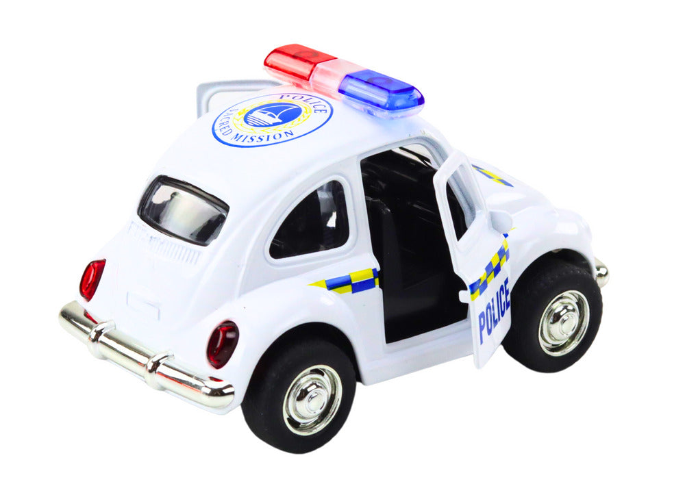 Buy Nitro2Go Classical Car Model Police Vehicle White | Yallatoys.com