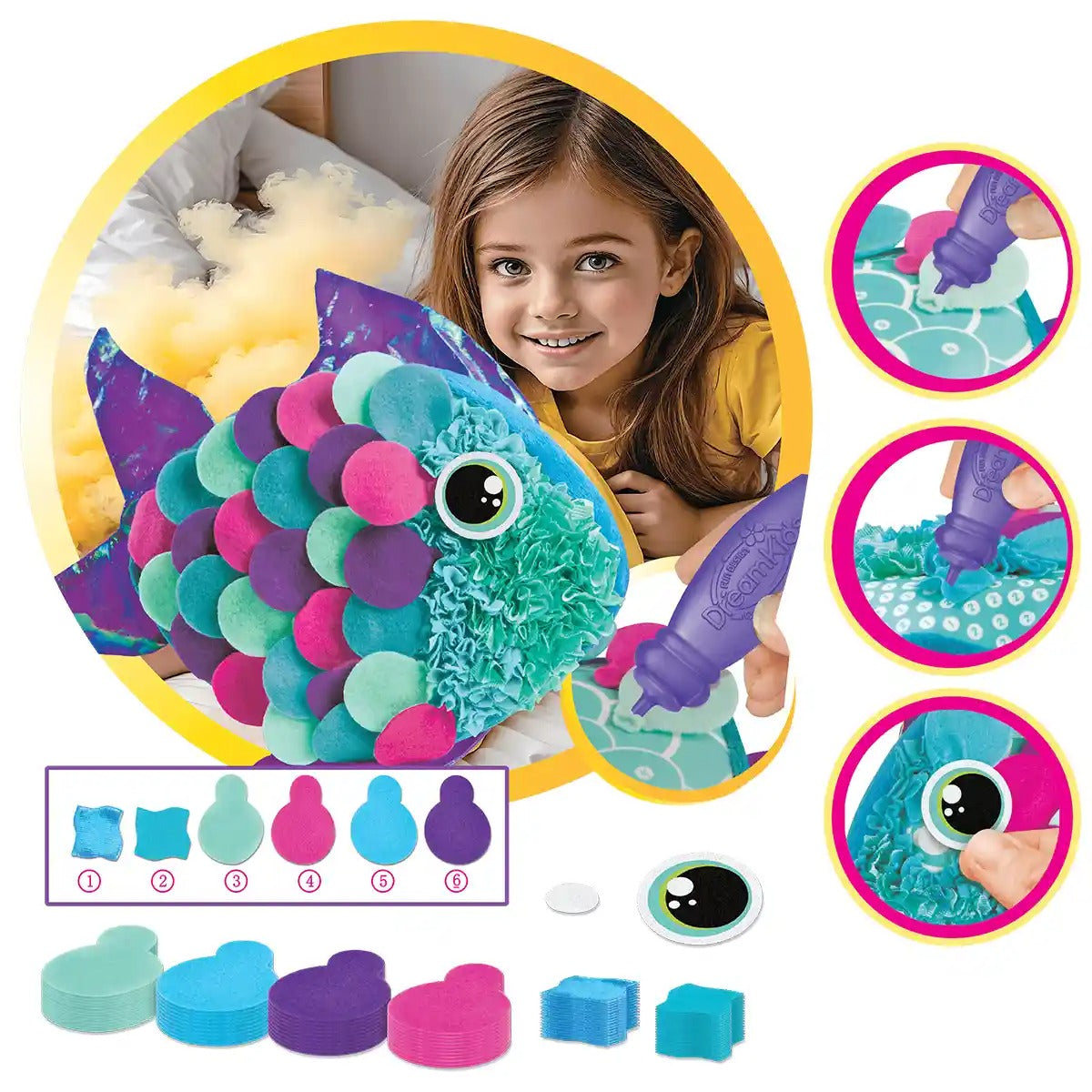Buy New Girl DIY Pillow Fishy Comfort | Yallatoys.com