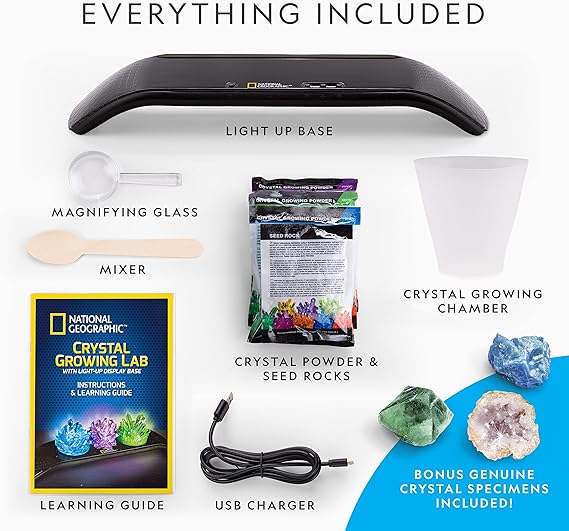 Buy National Geographic Crystal Growing Kit | Yallatoys.com