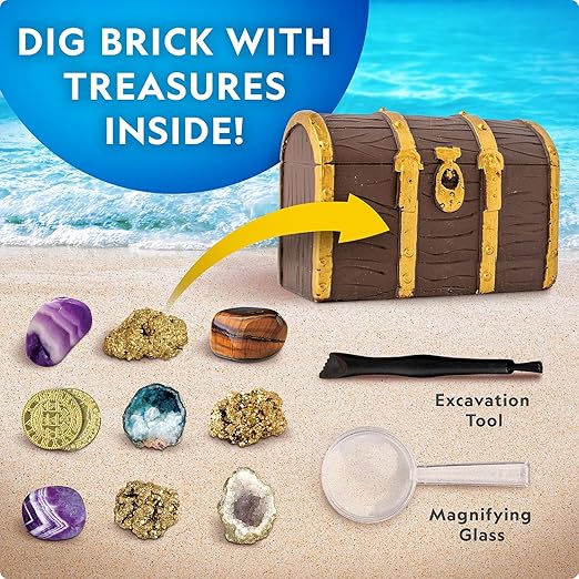 Buy National Geographic Pirate Treasure Dig Kit | Yallatoys.com