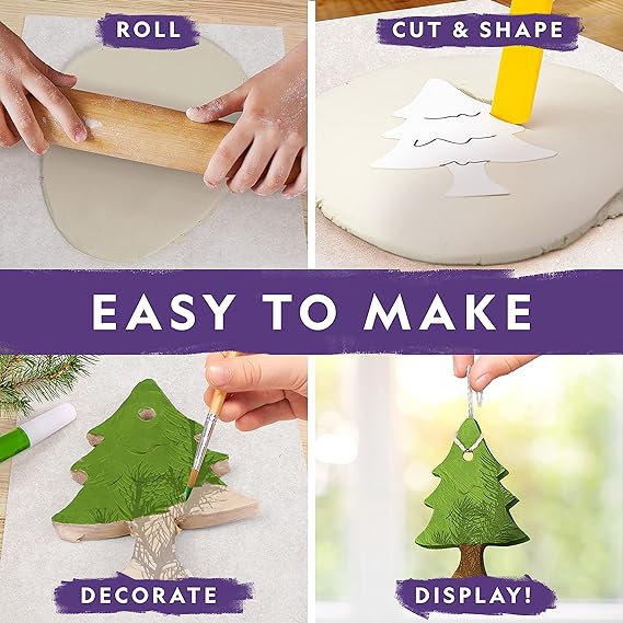 Buy National Geographic Ornament Air-Dry Clay Pottery Craft Kit | Yallatoys.com