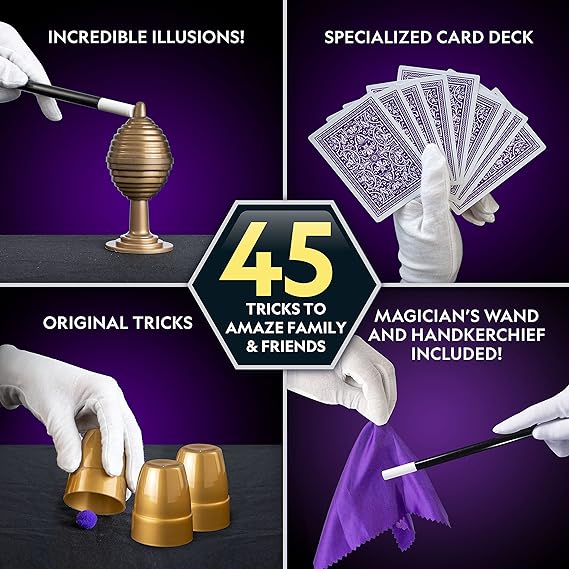 Buy National Geographic Magic Kit - 5 Magic Tricks | Yallatoys.com