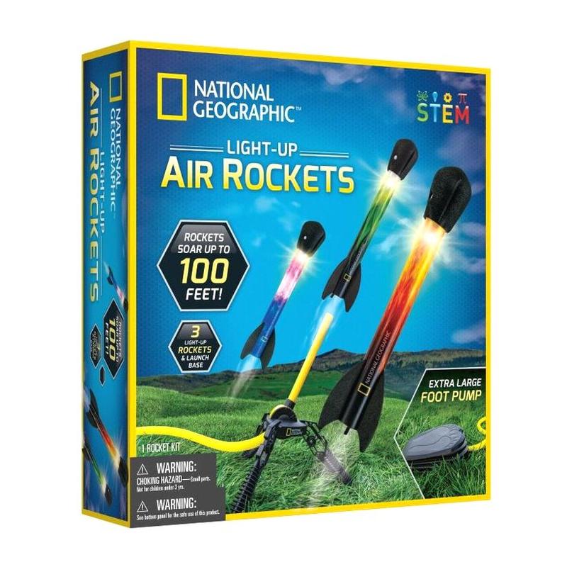 Buy National Geographic Light Up Air Rockets Activity Set | Yallatoys.com