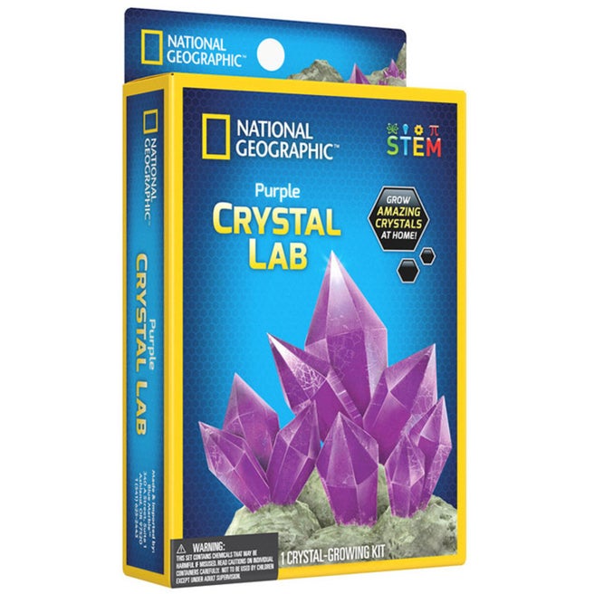 Buy National Geographic Carded Purple Crystal Lab | Yallatoys.com