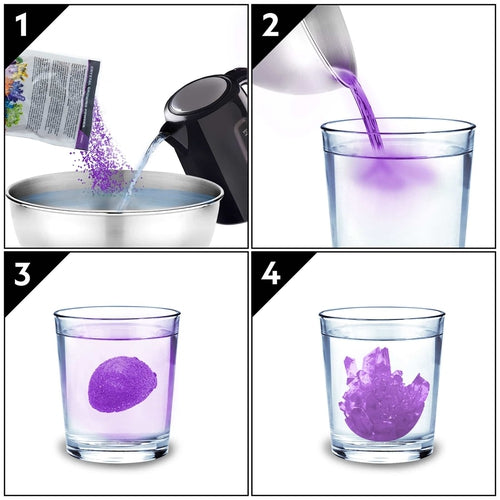 Buy National Geographic Carded Purple Crystal Lab | Yallatoys.com
