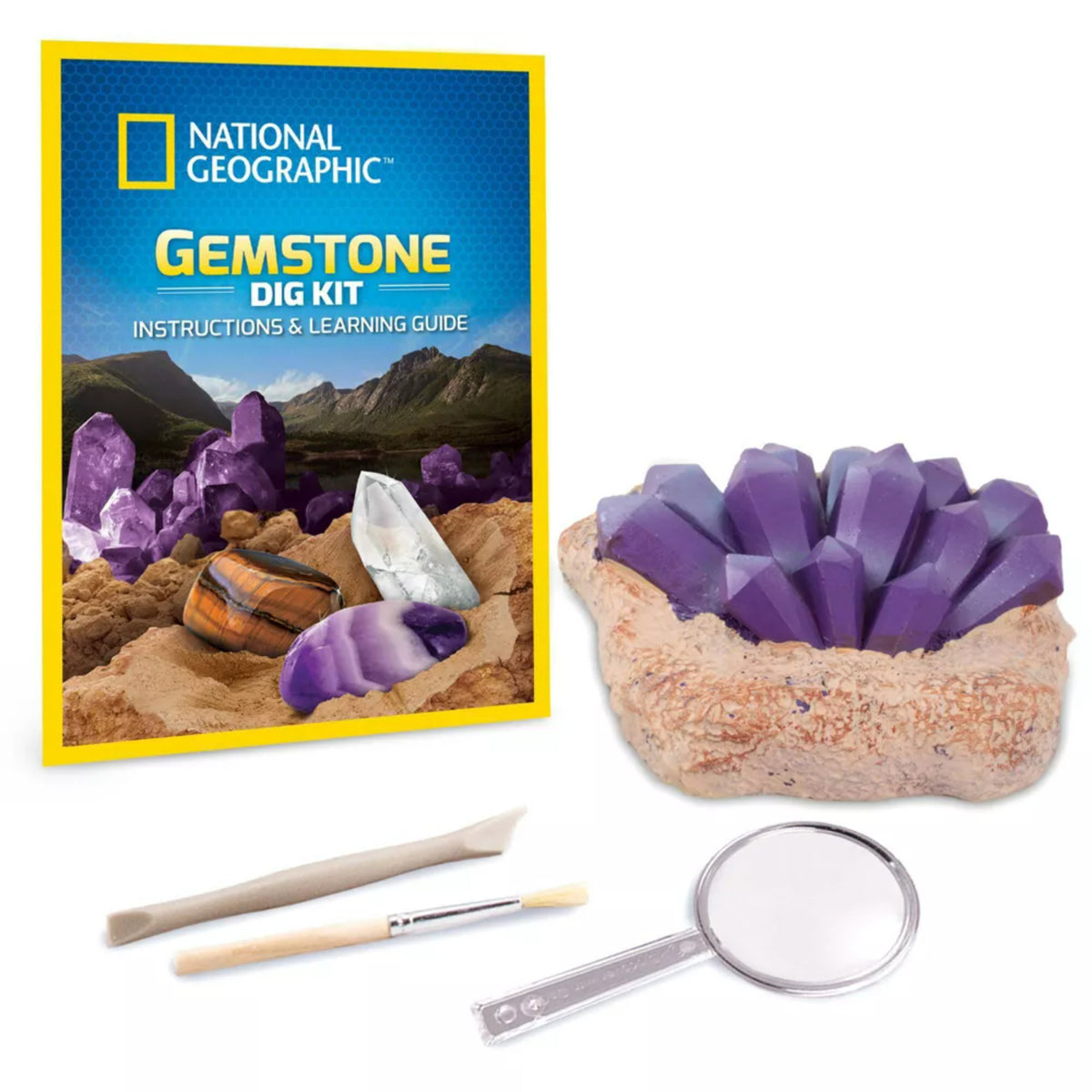 Buy National Geographic Gemstone Dig Kit | Yallatoys.com